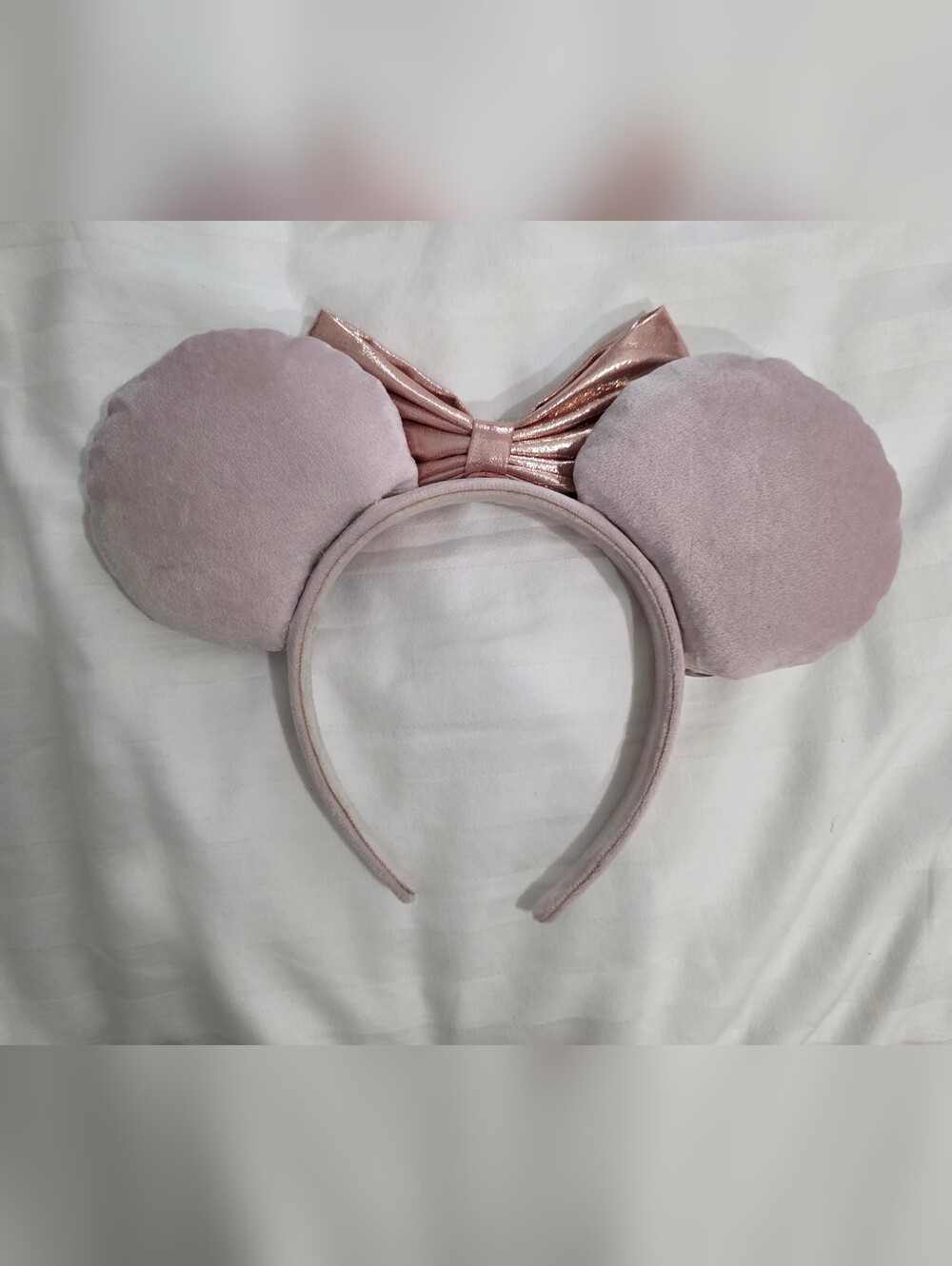 Mickey Sparkle Bow Ear Headband - Pink - Picture 4 of 7